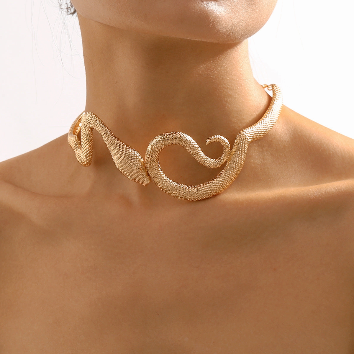 Wholesale Punk Hip-Hop Fashion Exaggerated Multi-layered Chain Necklace
