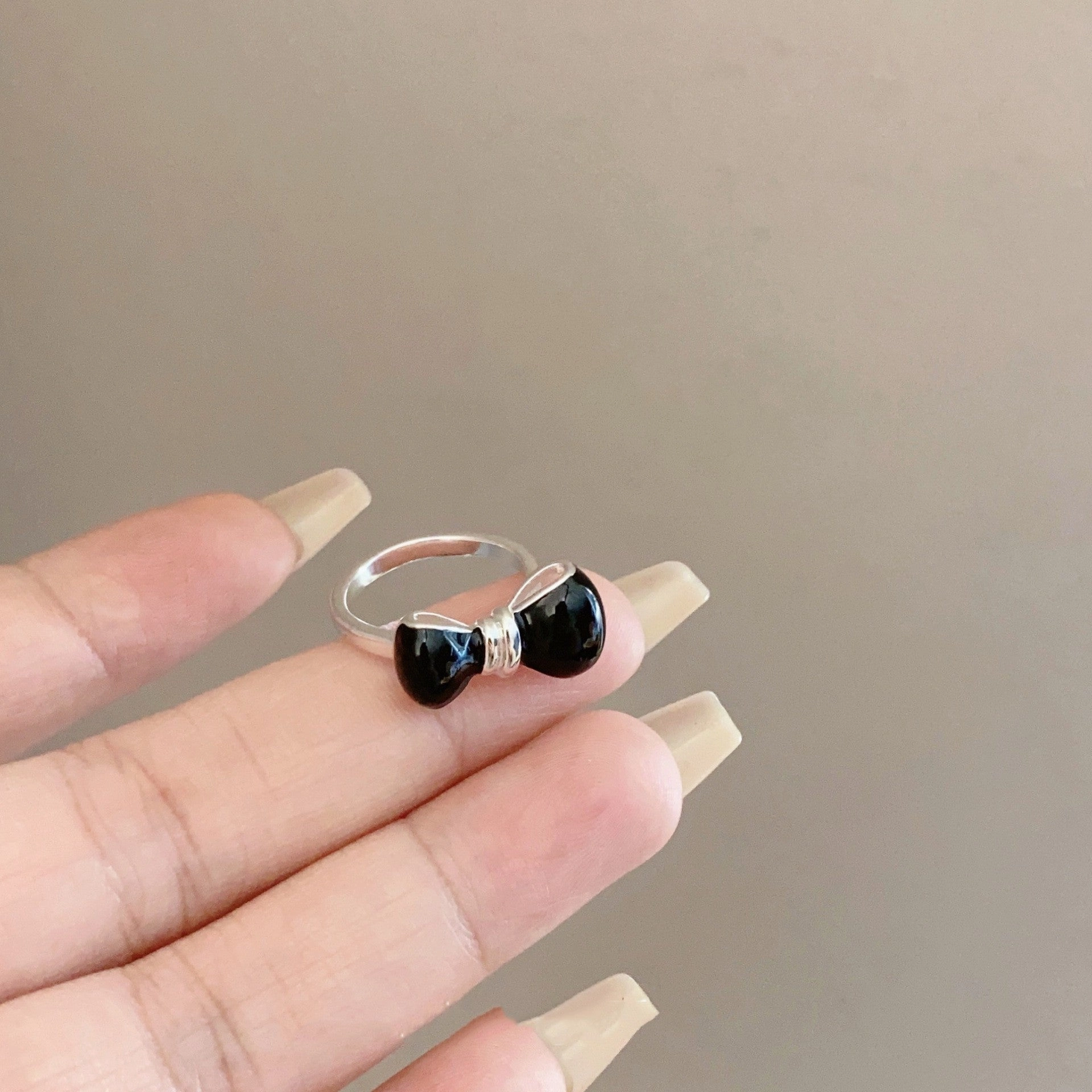 Wholesale Rainbow Tourmaline Ring Fashion Multi-Treasure Beaded Ring