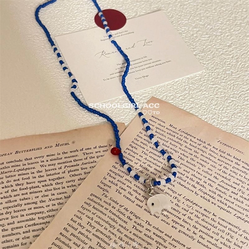 Wholesale Red M bean balloon dog pendant necklace