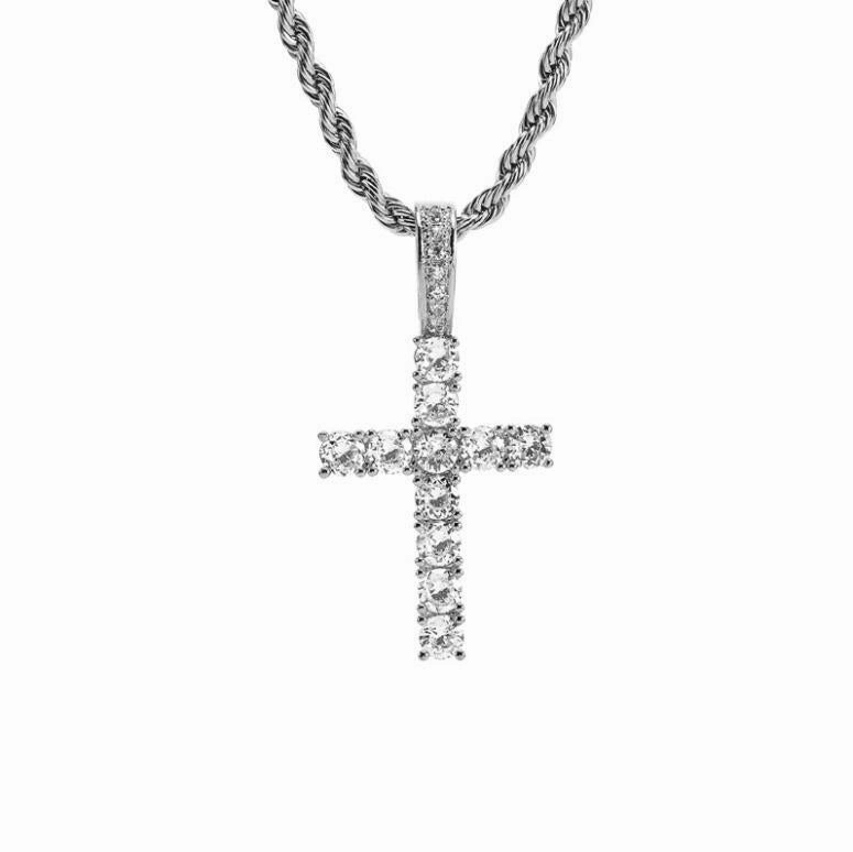 Wholesale Renqing Jewelry Rock Pendant  Hip-Hop Necklace