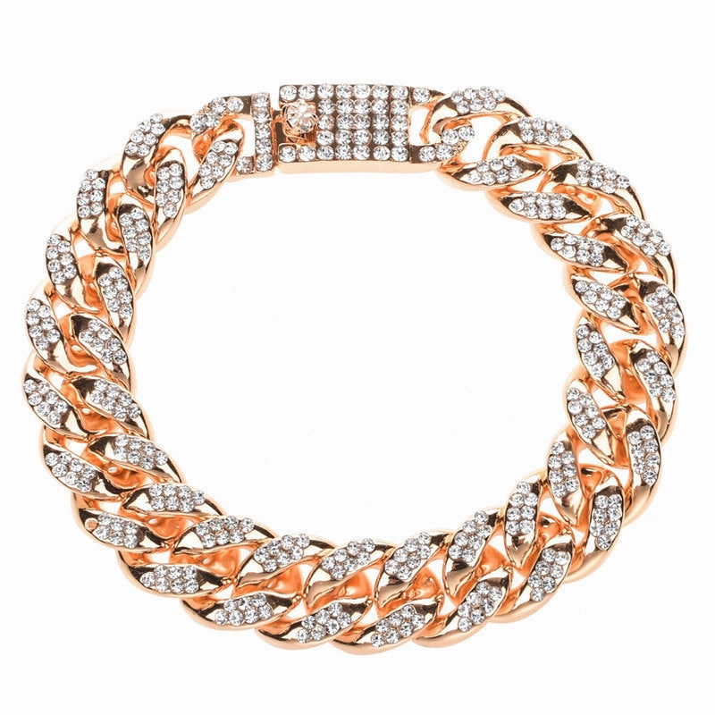 Wholesale Resin Encrusted Diamond Bracelets for Men