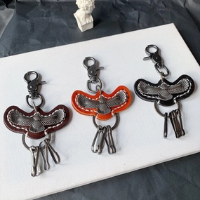 Wholesale Retro Eagle Cowhide Keychains