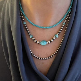 Wholesale Retro Ethnic Turquoise Necklace Earrings suit