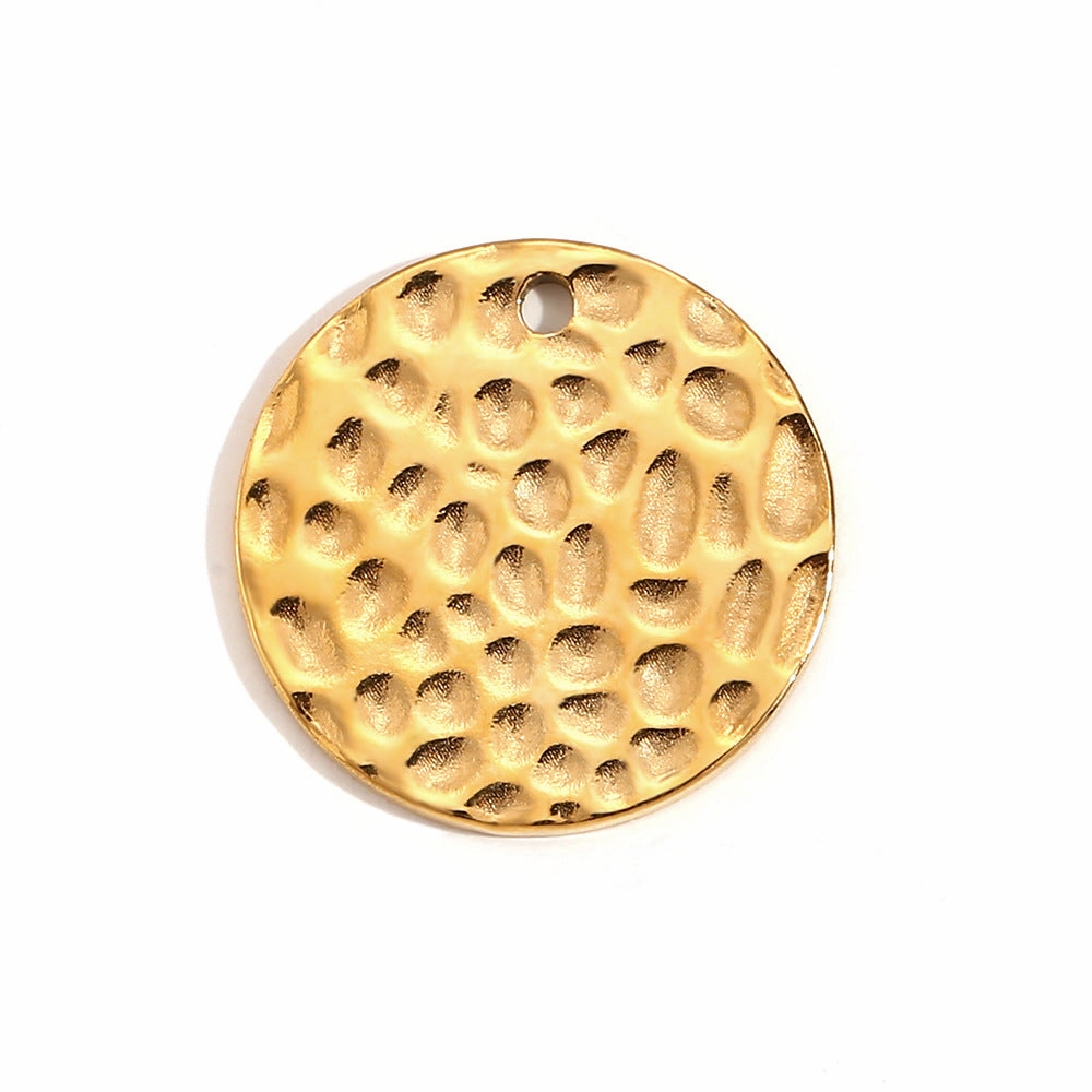 Wholesale Retro Geometric Stainless Steel 18K Gold Plated DIY Jewelry Accessories
