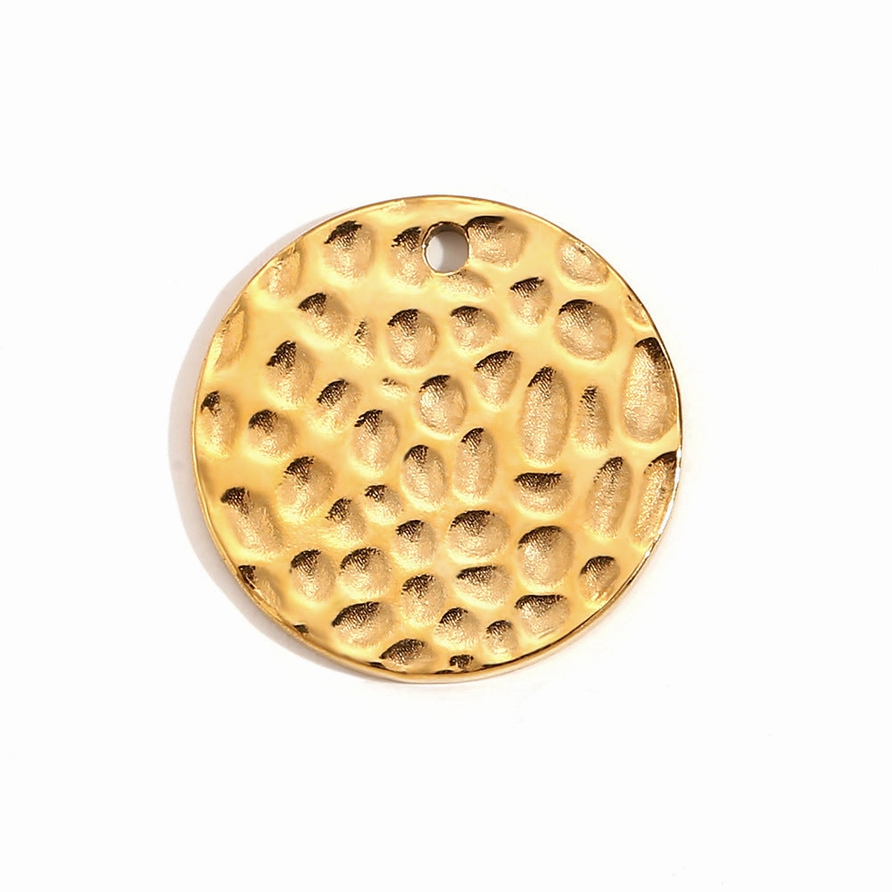 Wholesale Retro Geometric Stainless Steel 18K Gold Plated DIY Jewelry Accessories
