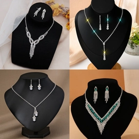Wholesale Rhinestone Tassels Full of Claw Chains Clavicle Chains