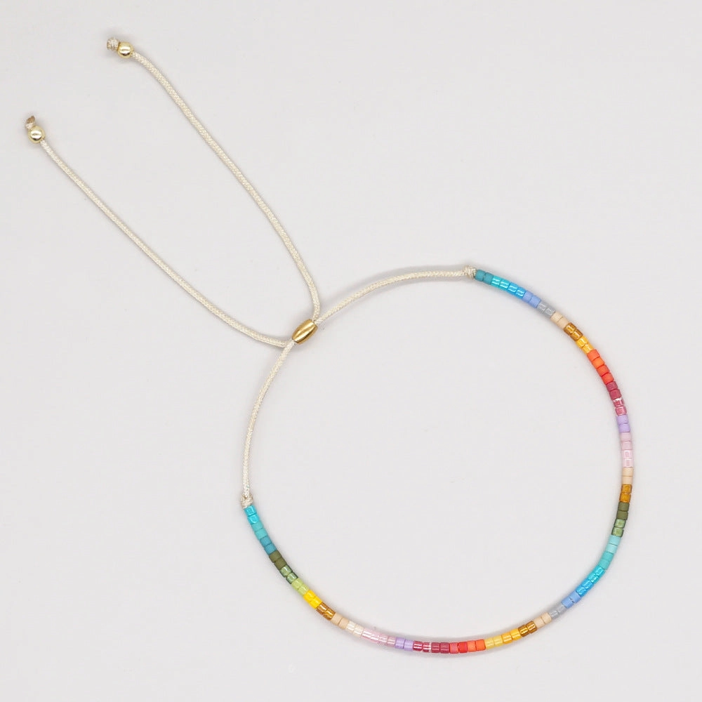 Wholesale Rice Bead Braided Bracelet