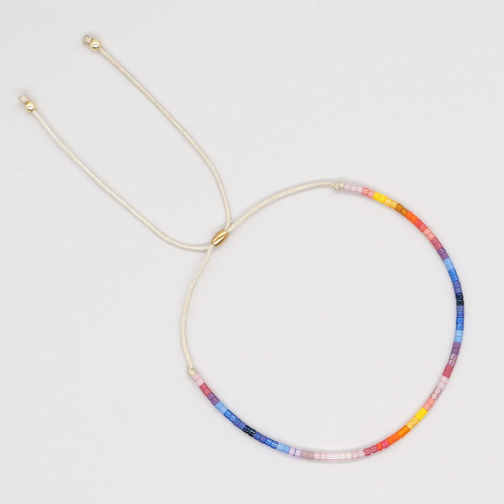 Wholesale Rice Bead Braided Bracelet