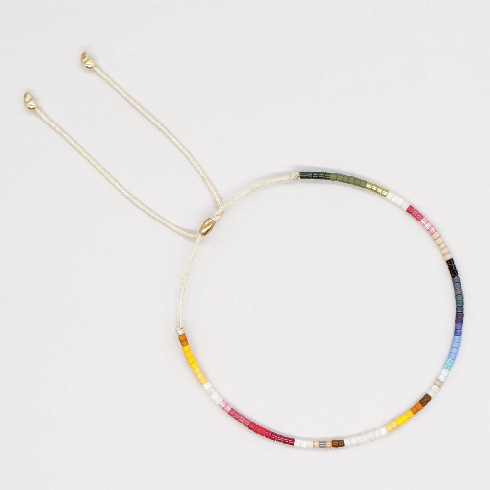 Wholesale Rice Bead Braided Bracelet
