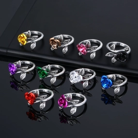 Wholesale Rose Alloy Rings