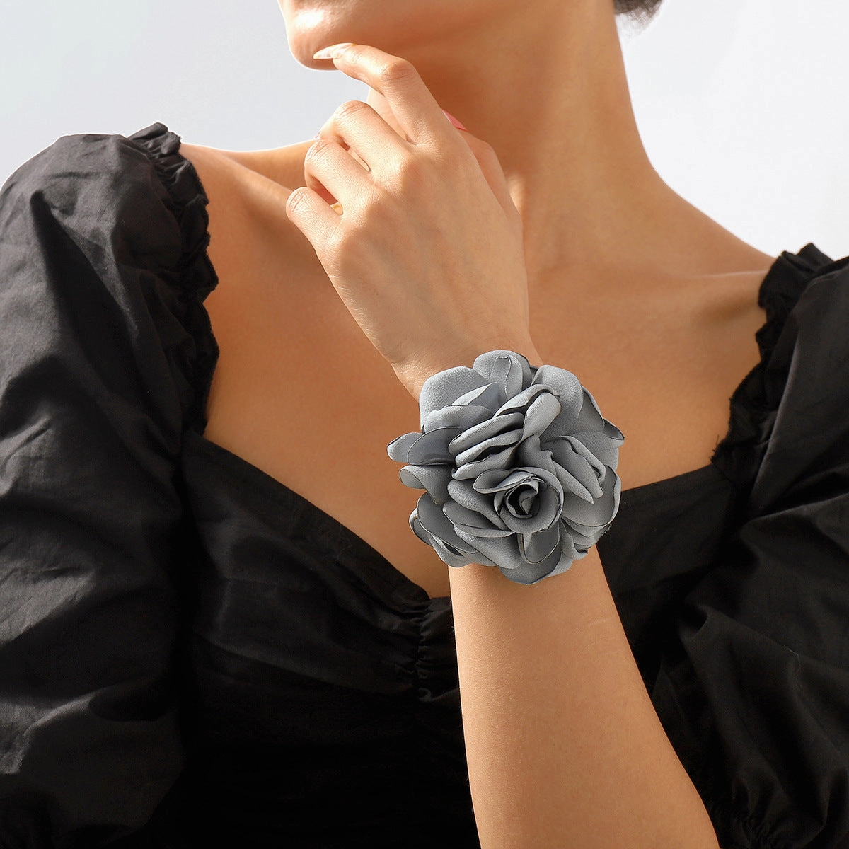 Wholesale Rose Flocking Cloth Bracelets Necklaces