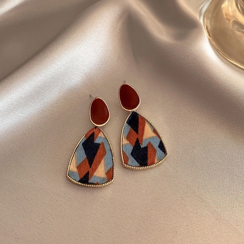 Wholesale s925 silver needle niche high-end female temperament earrings