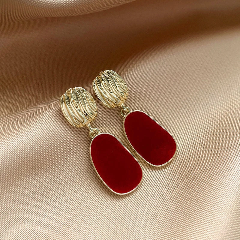 Wholesale s925 silver needle niche high-end female temperament earrings