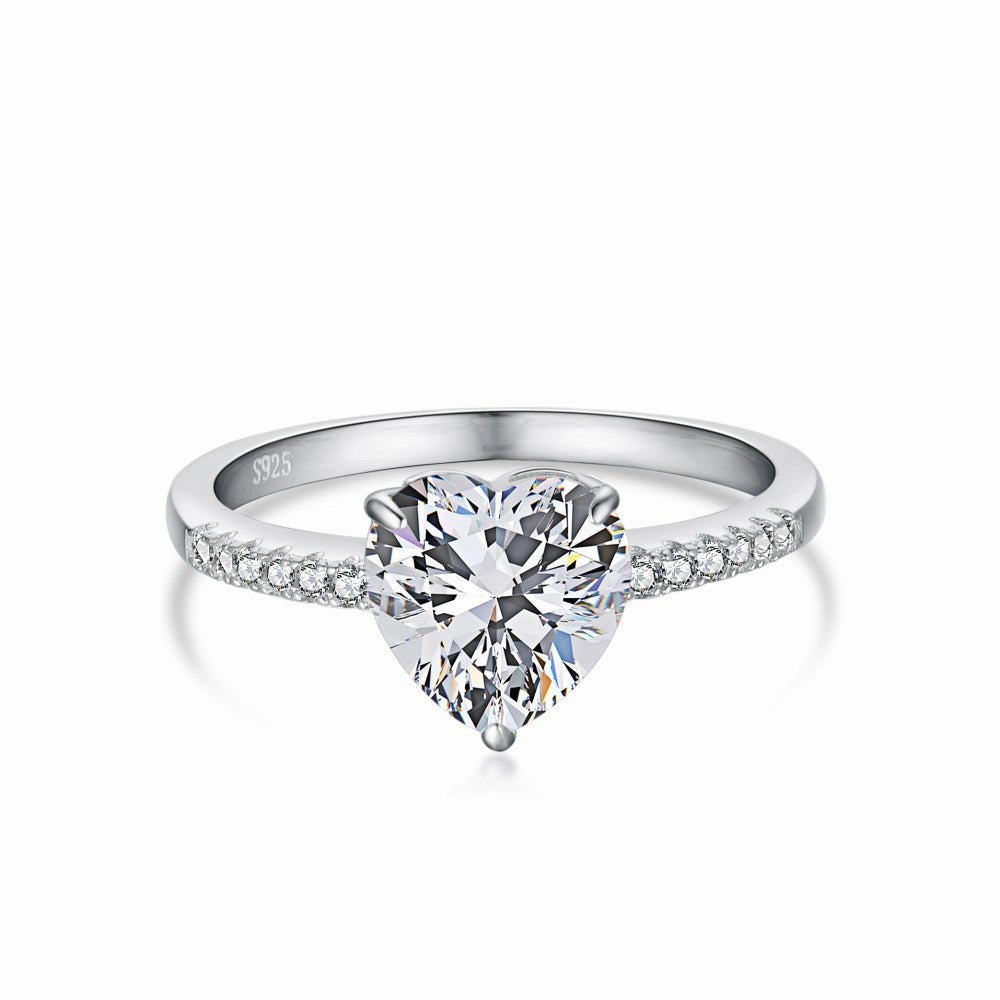 Wholesale S925 Sterling Silver Fashion Light Luxury Design Ring