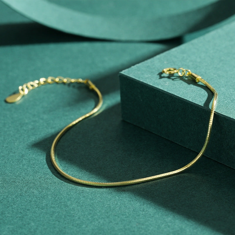 Wholesale S925 Sterling Silver Snake Chain Bracelet OLY-BT-MoD005