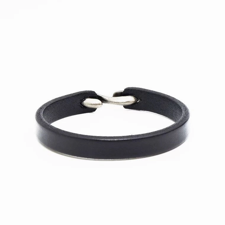 Wholesale S Buckle Leather Bracelets