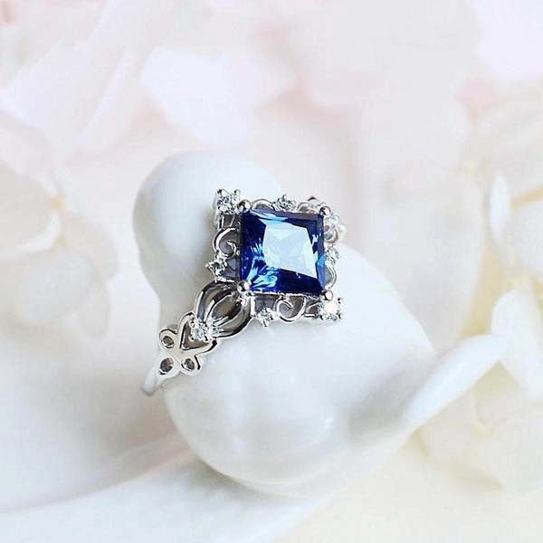 Wholesale Sapphire Alloy Rings