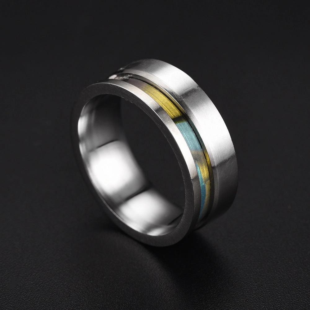 Wholesale Seashell Couple Stainless Steel Rings