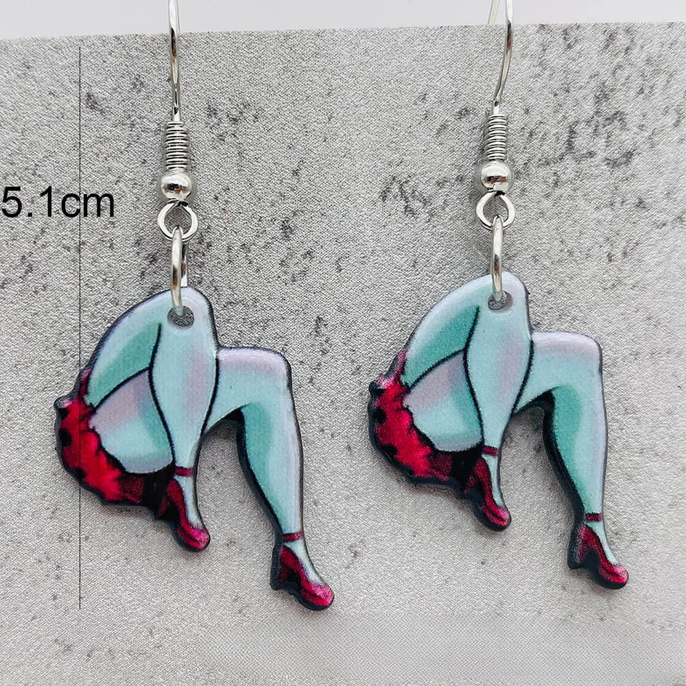 Wholesale Sexy Ladies Acrylic Earrings