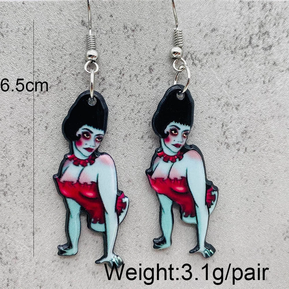 Wholesale Sexy Ladies Acrylic Earrings