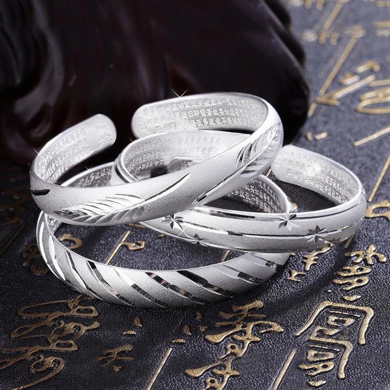 Wholesale Silver Plated Gypsophila Copper Bracelet