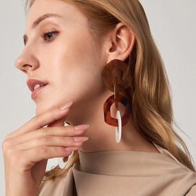 Wholesale Simple and Personalized Large-sized Stud Earrings