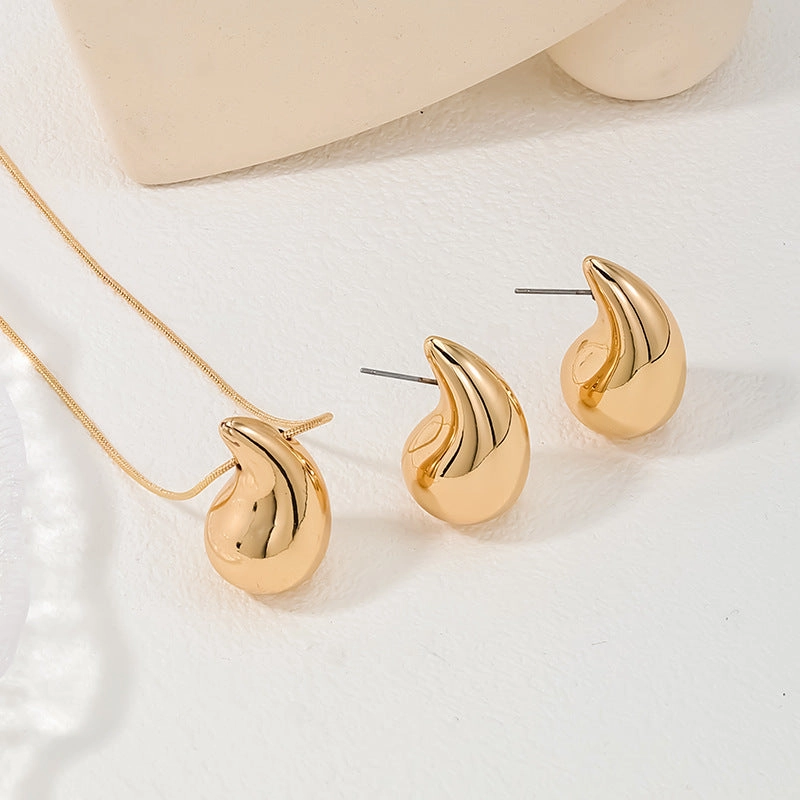 Wholesale  simple fashion jewelry drop earrings necklace