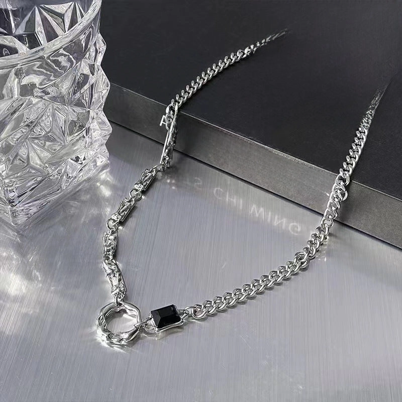 Wholesale Simple handsome men's hip-hop neutral style clavicle chain
