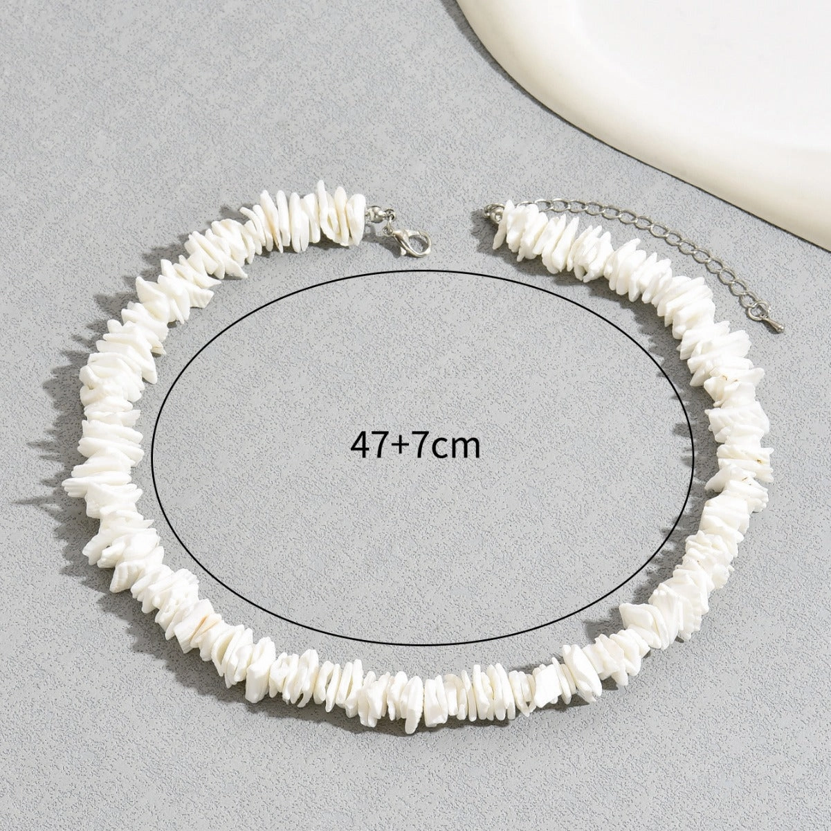 Wholesale Simple Irregular Personality Natural Pearl Shell Collarbone Chain Versatile Necklaces