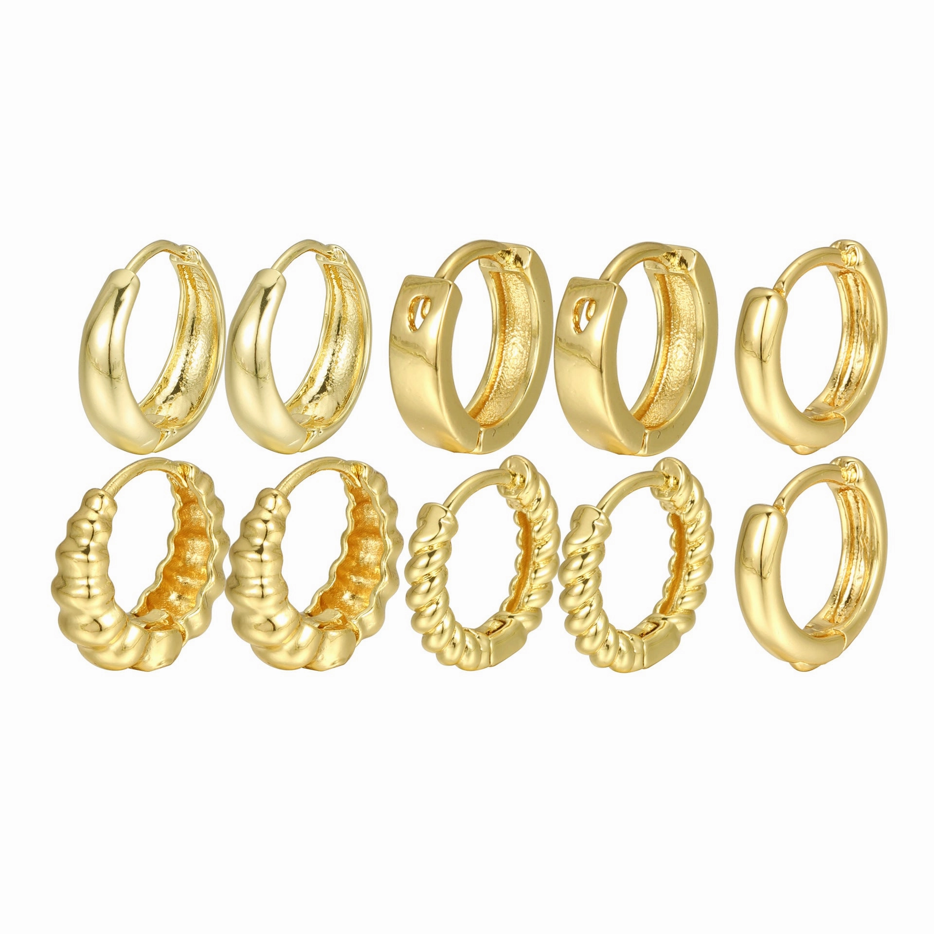 Wholesale Simple large earrings, high-end niche