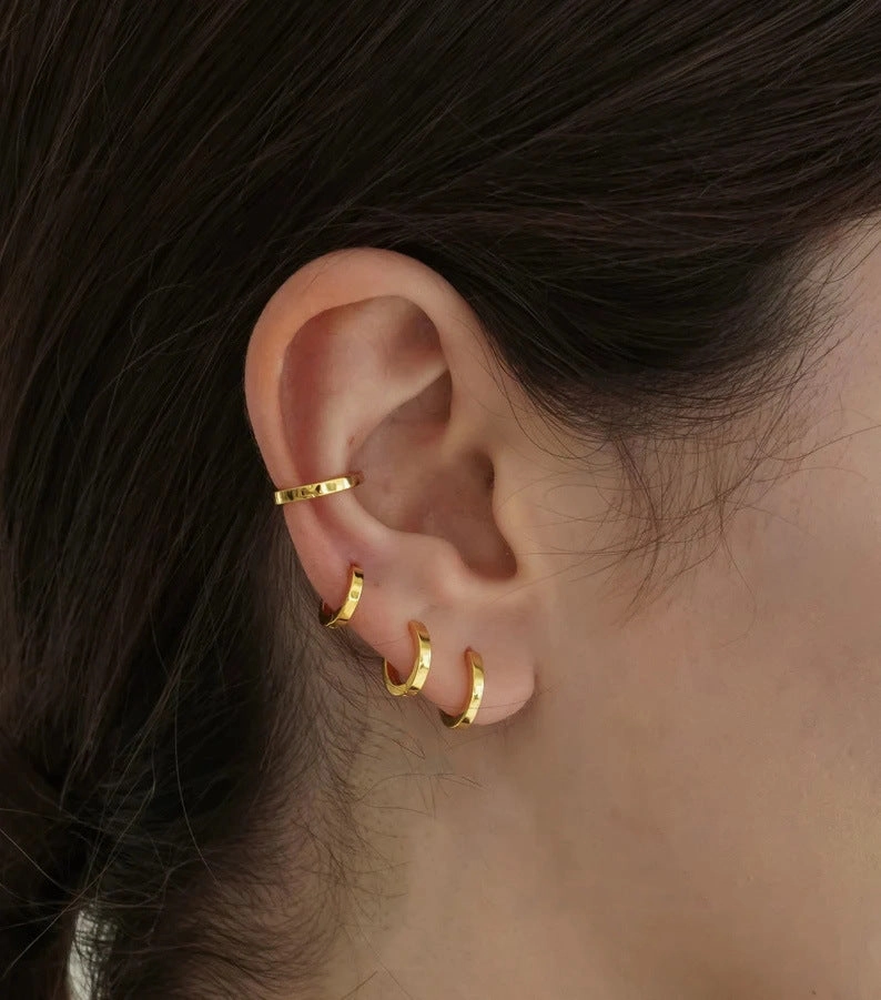 Wholesale Simple large earrings, high-end niche