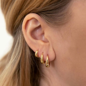 Wholesale Simple large earrings, high-end niche