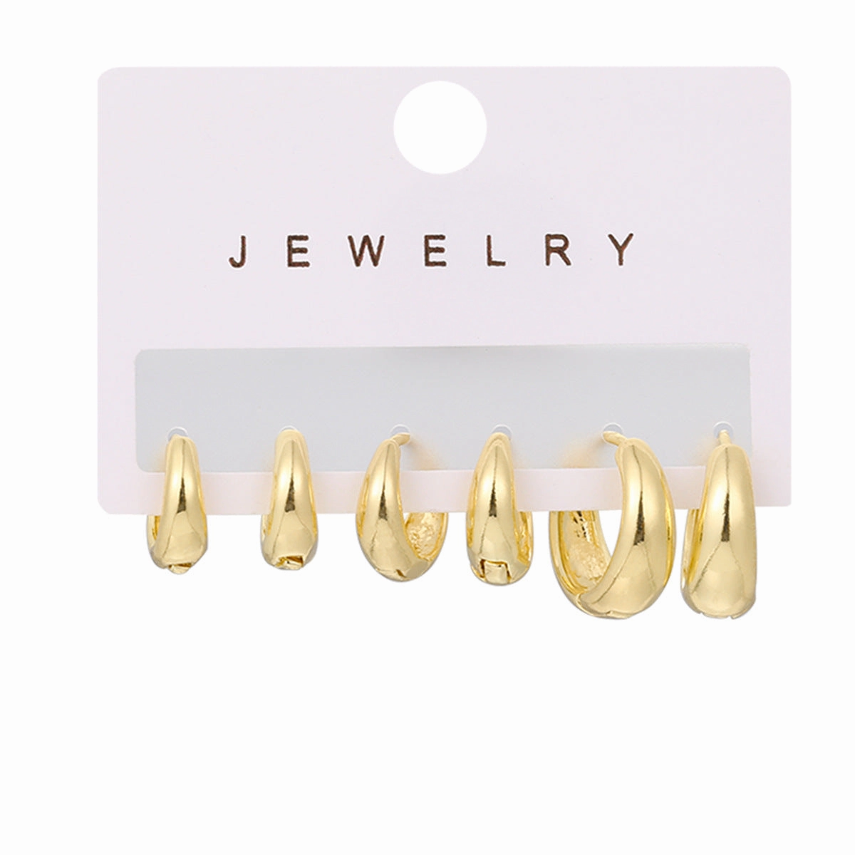 Wholesale Simple large earrings, high-end niche