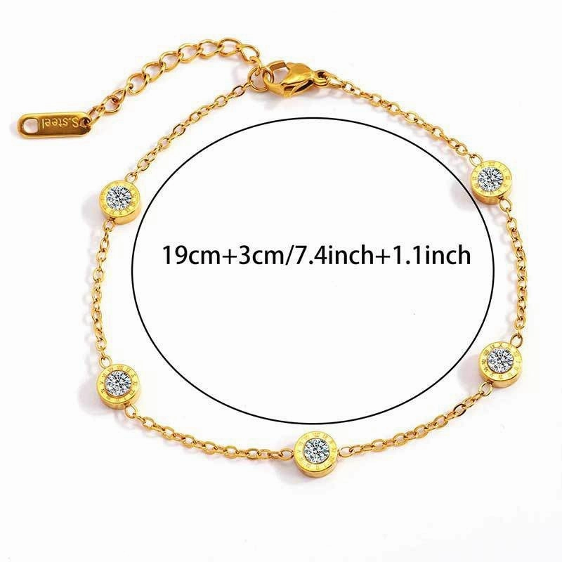 Wholesale Simple Love Titanium Steel Versatile Bracelet