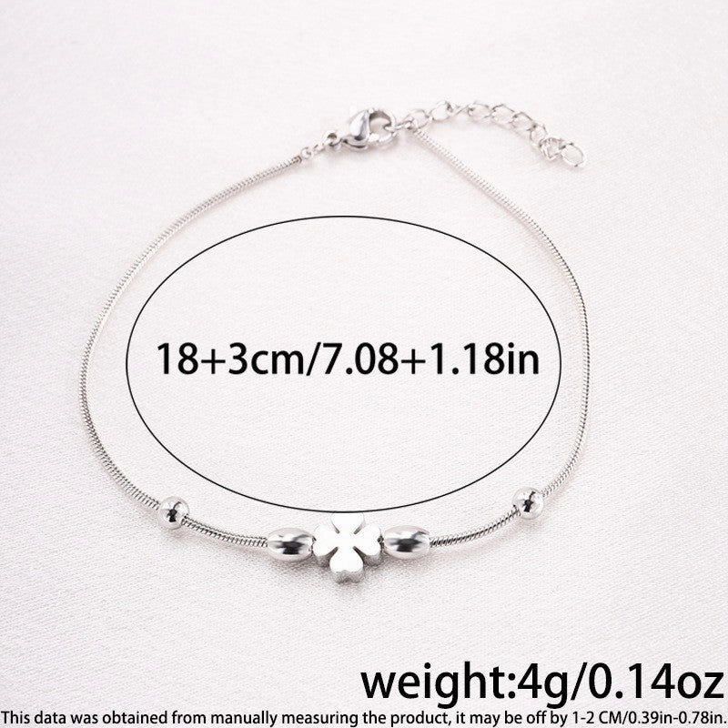 Wholesale Simple Love Titanium Steel Versatile Bracelet