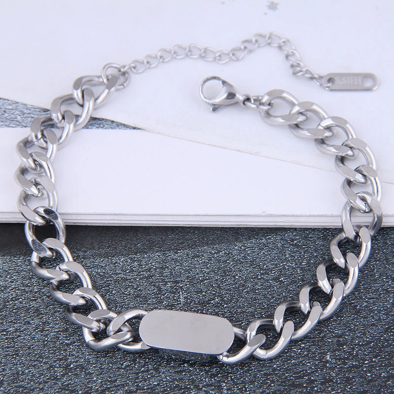 Wholesale Simple Titanium Steel Bracelet