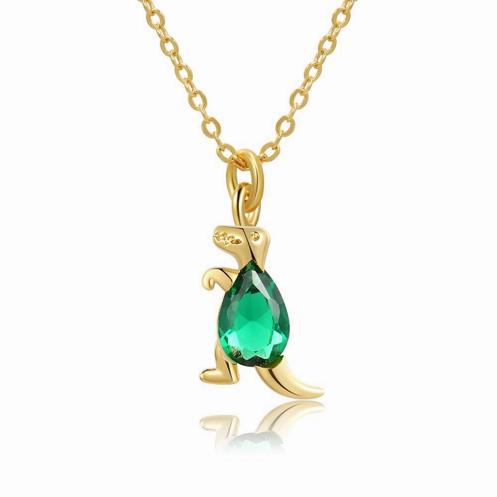 Wholesale Small Animal Elements 18K Gold Plated Color Preserve Necklaces