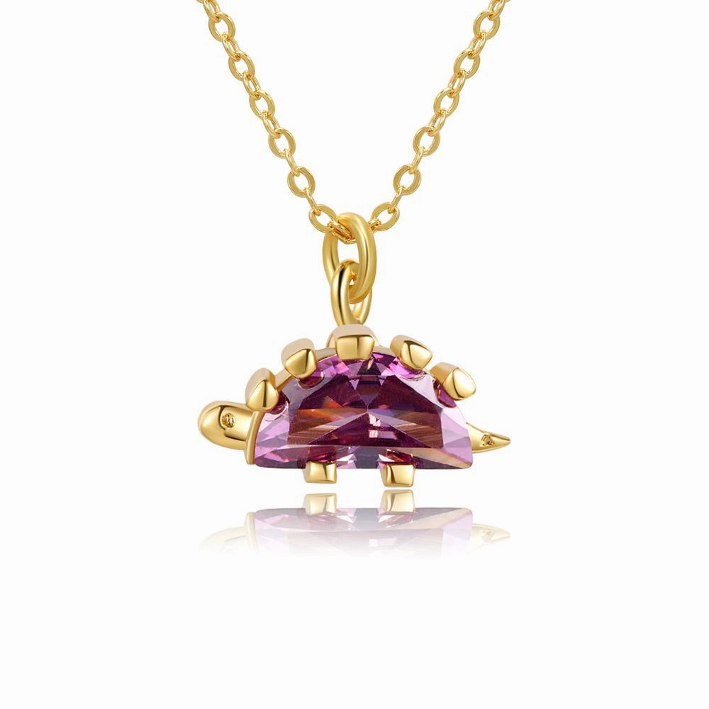 Wholesale Small Animal Elements 18K Gold Plated Color Preserve Necklaces