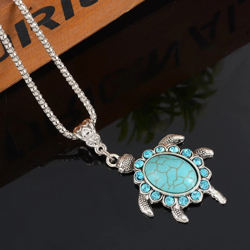 Wholesale Small Turtle Turquoise Earrings