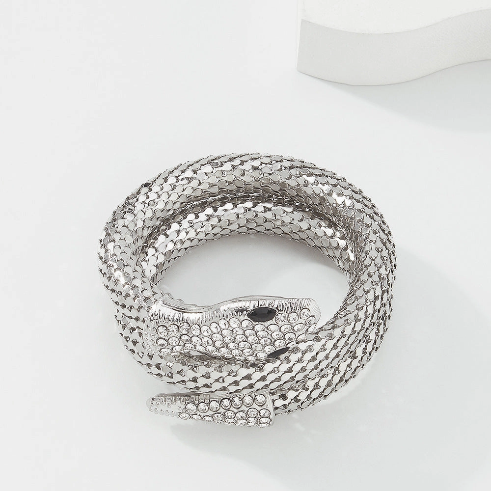 Wholesale Snake Hip Hop Alloy Necklace