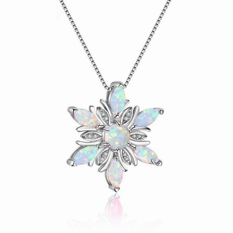 Wholesale Snowflake Necklace