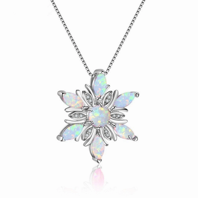 Wholesale Snowflake Necklace