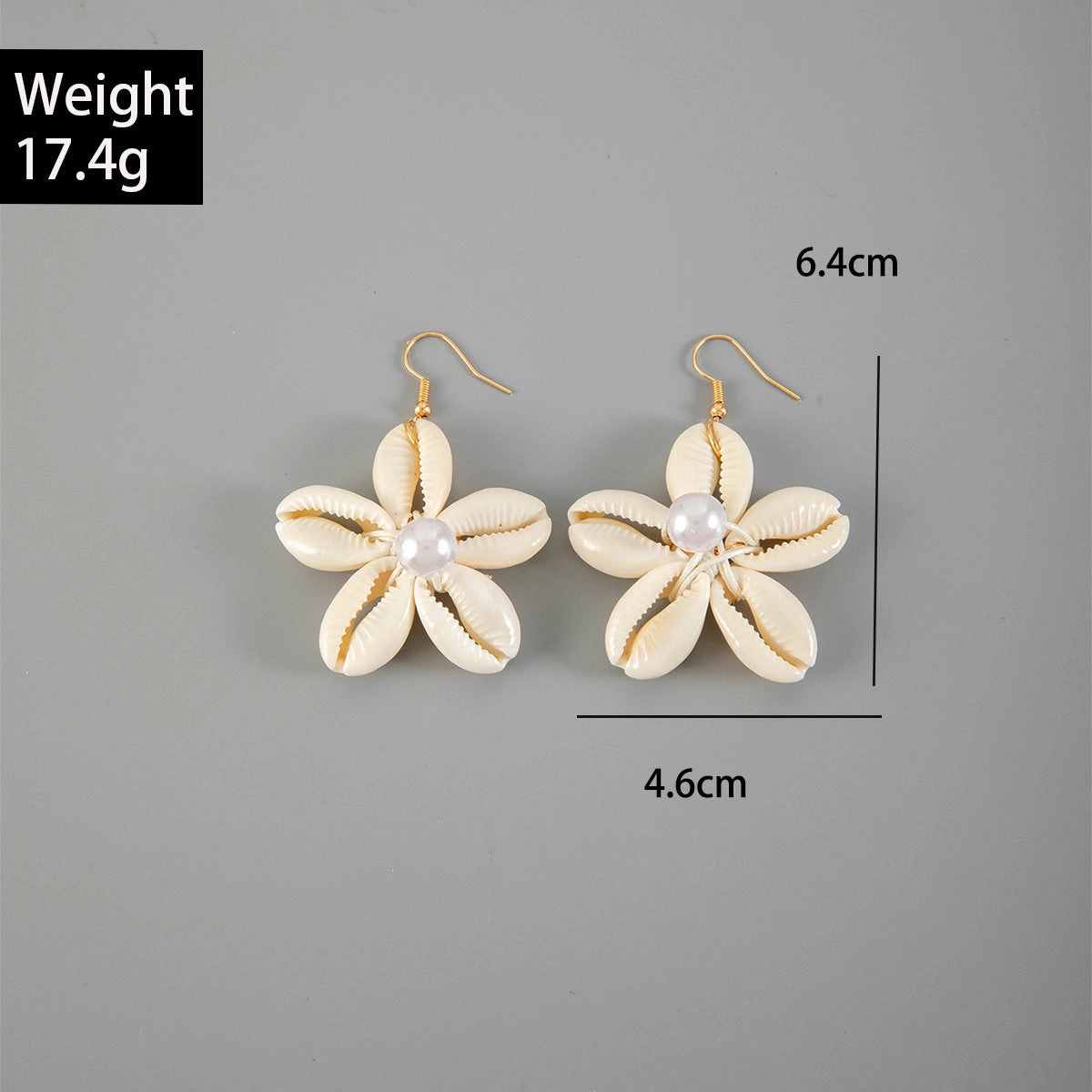 Wholesale Southeast Asian Hand-woven Beach Shell Flower Pendant