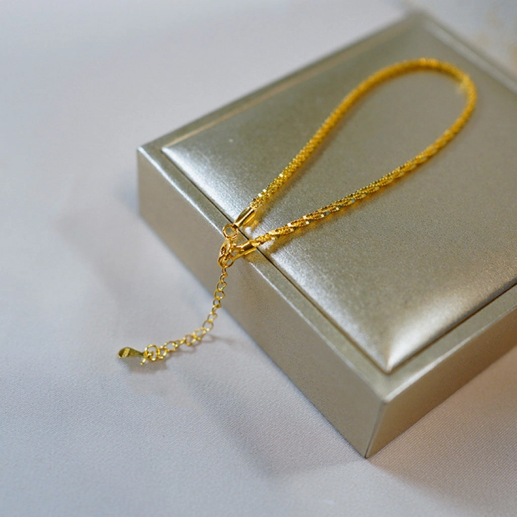 Wholesale Sparkling Design Sense Broken Gold New Fashion Bracelet