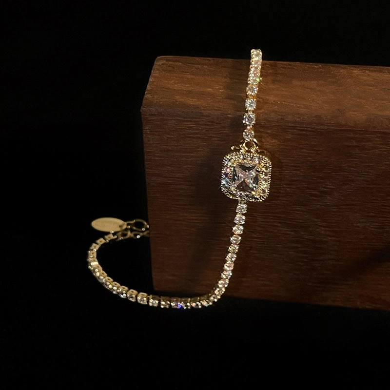 Wholesale Square Zircon Bracelet