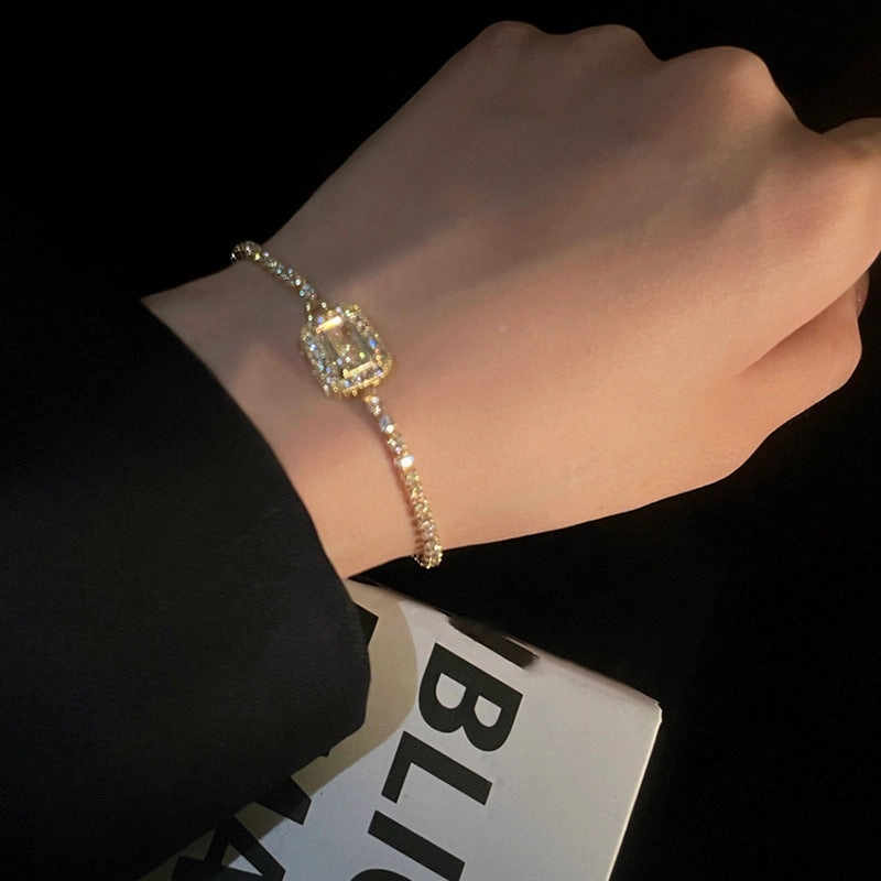 Wholesale Square Zircon Bracelet