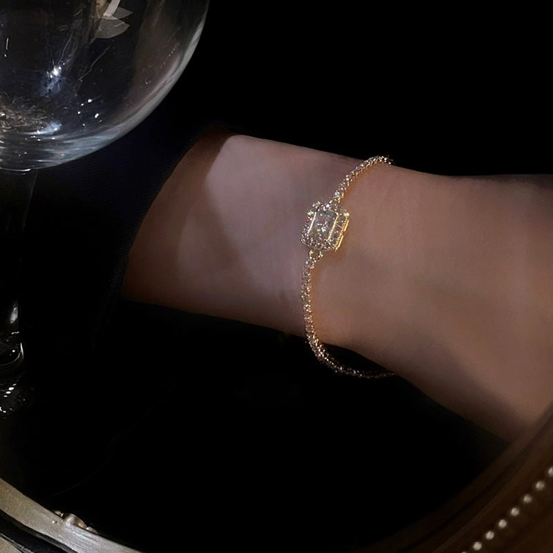 Wholesale Square Zircon Bracelet