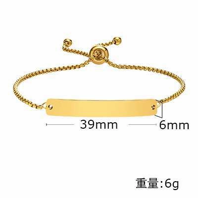Wholesale Stainless Steel Adjustable Bracelet