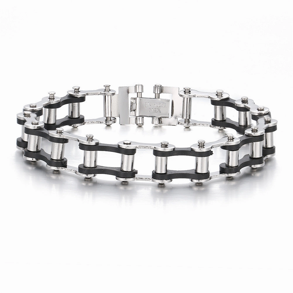 Wholesale Stainless Steel Bicycle Chains for Men's Bracelets