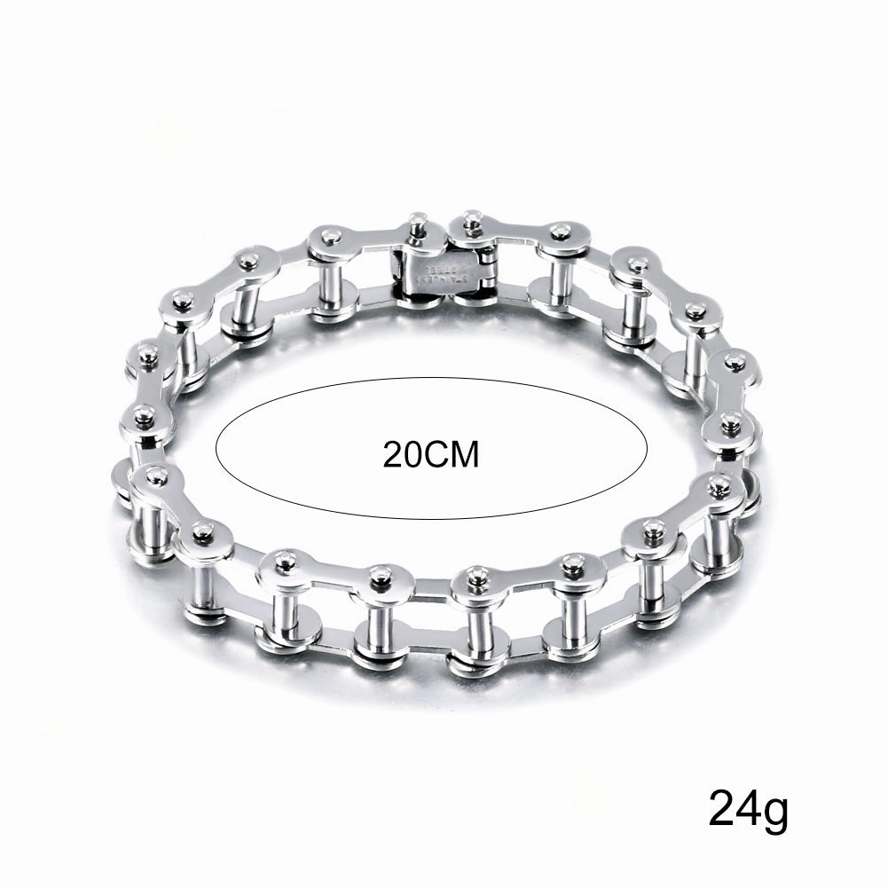 Wholesale Stainless Steel Bicycle Chains for Men's Bracelets
